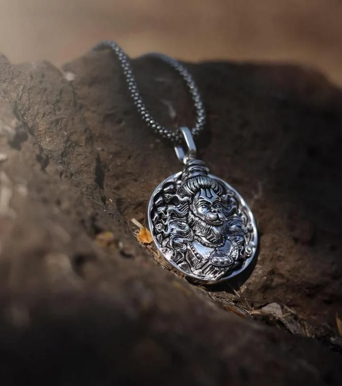 Hanuman Ji Pendant  Chain