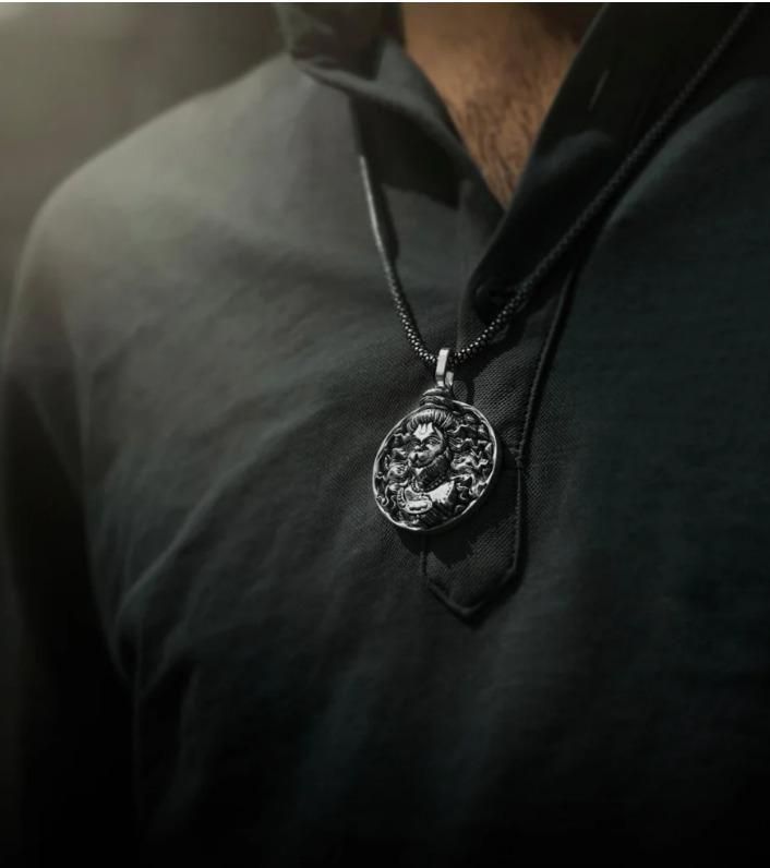 Hanuman Ji Pendant  Chain