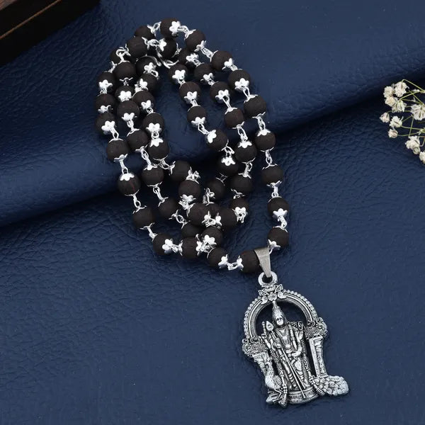 Karungali Mala With Murgan Locket